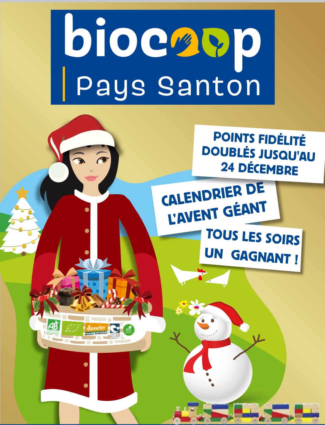 Les fêtes de fin d'année chez Biocoop du Pays Santon Les fêtes de fin d'année chez Biocoop du Pays Santon