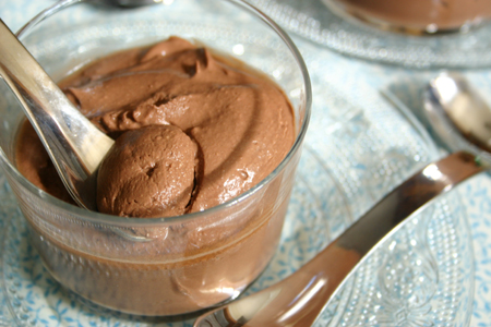 MOUSSE DE CHOCOLAT AU TOFU SOYEUX