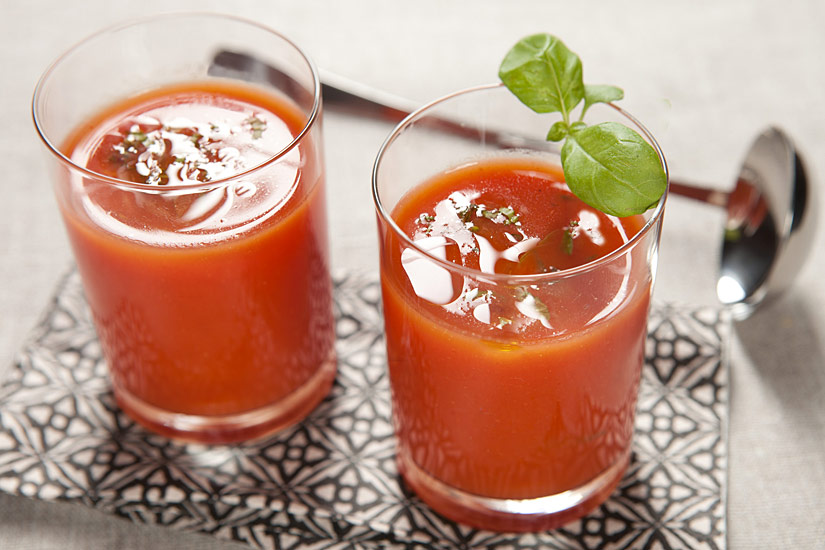 Gaspacho - recette Hélène et Azalée, Biocoop du Pays Santon