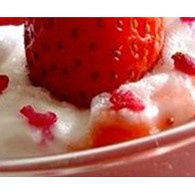 Iles flottantes aux Fraises Iles flottantes aux Fraises