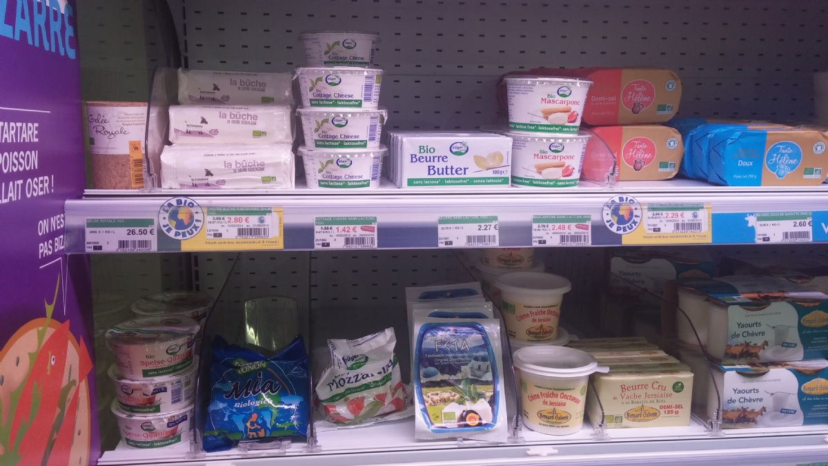 La gamme sans lactose est arrivée à la Biocoop du Pays Santon ! La gamme sans lactose est arrivée à la Biocoop du Pays Santon !