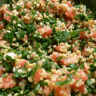 Taboulé libanais aux algues