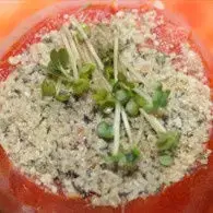 Tomates farcies aux oléagineux